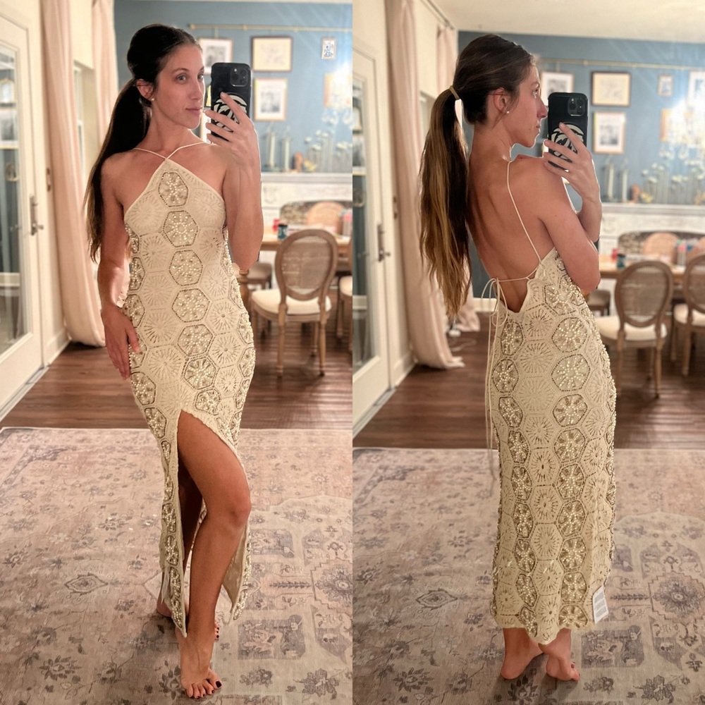 Crotchet ASOS dress